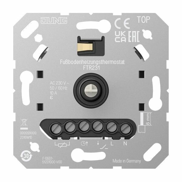 JUNG Fußbodenheizungsthermostat FTR231