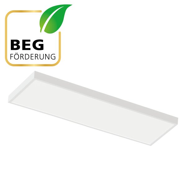 EVN LED-Deckenleuchte LB24 23-40W 3K/4K IP40 schaltb rechteckig ws