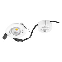 EVN LED-Einbaustrahler LB24 6W 3000K 683lm dim rund swb...