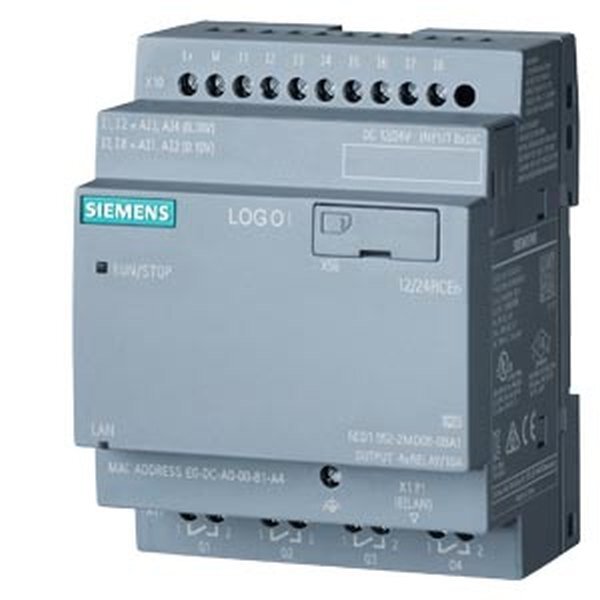 Siemens Logikmodul 6ED1052-2MD08-0BA2 LOGO! 12/24 RCEo