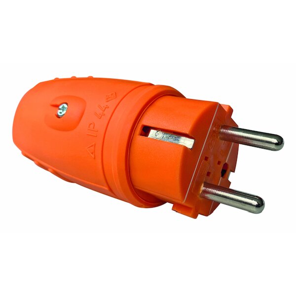 PROTEC Gummistecker PGSO44 orange IP44 16A