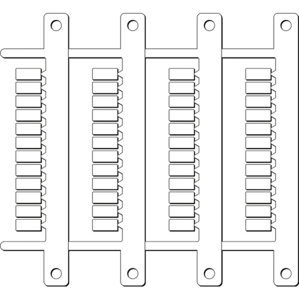 CEMB Kennzeichnungsschild 41691 MG-CPM-07 PC 5X10MM ws