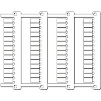 CEMB Kennzeichnungsschild 41494 MG-CPM-05 PC 5X10MM ws