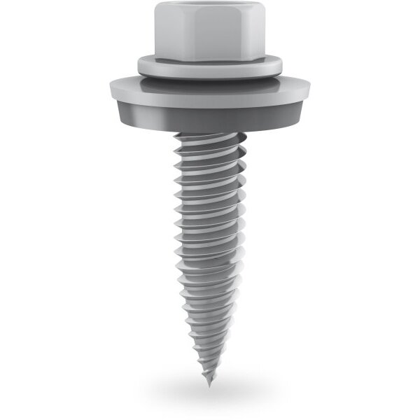 K2 Schraube Gewindeformend mit Dichtscheibe 6x25