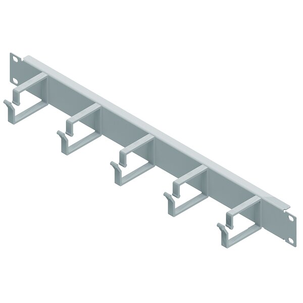 1PROTEC Rangierpanel 19" 1HE Metall PNRP191HE70 Metallbügel 44x70mm