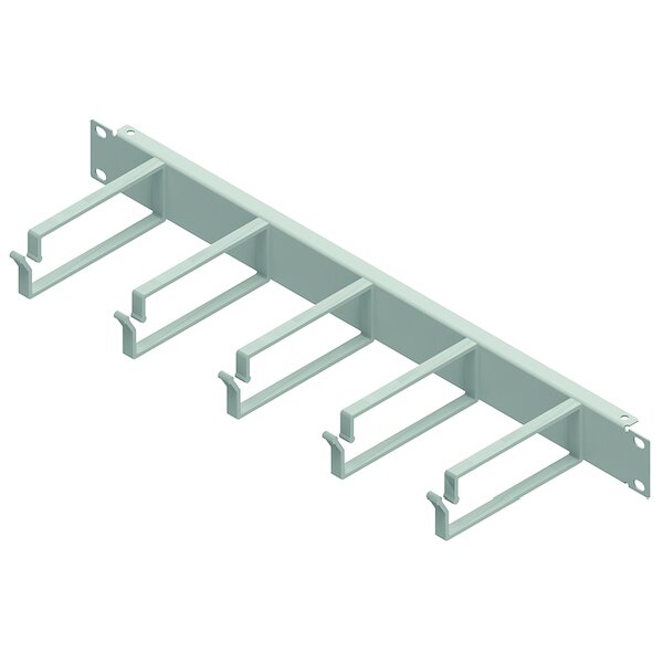 1PROTEC Rangierpanel 19" 1HE Metall PNRP191HE130 Metallbügel 44x130mm