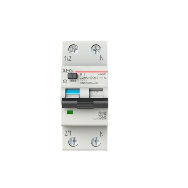 AEG FI/LS-Schalter DN100B16/A30 1P+N Typ A B 16A 30mA 10kA