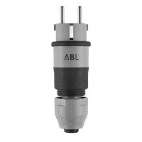 ABL Stecker Pro 1530 SK+F/B SV gr-sw