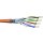 Elmat Datenkabel Cat7 1000MHz S/FTP 4x2xAWG23 FRNC orange RG100