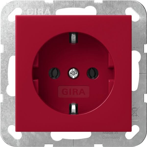 Gira Steckdose SCHUKO 4455108 System 55 Rot