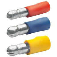 Klauke Rundstecker D: 4mm 0,5-1qmm verzinnt isoliert