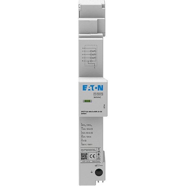 Eaton Blitzstrom-Überspannungsableiter SPZT123-300/3+NPE-S-OS 2TN-S/TT 3P 7,5kA