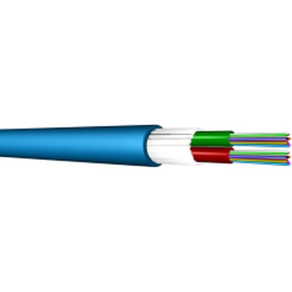 Draka LWL-Universalkabel Nagetiers. Eca UCFibre U-DQ(ZN)BH 2x12E9 OS2 3.0kN