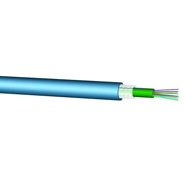 Draka LWL-Universalkabel Nagetiers. Eca UCFibre U-DQ(ZN)BH 4G50 OM3 3.0kN