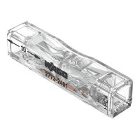 Wago Durchgangsverbinder max. 4 mm² transparent