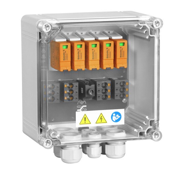 Weidmüller Generatoranschlusskasten PVN DC 2IN/1OUTx2 2MPPT SPD2R CG 1.1kV