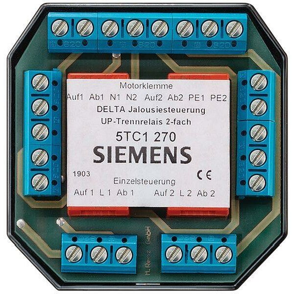 Siemens UP-Trennrelais 5TC1270 2fach 230VAC 8A