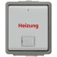 Siemens Heizungsnotschalter 5TA4742 mit Fenster 2polig