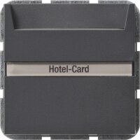 GIRA Hotel Card Taster 014028 BSF System 55 anthrazit