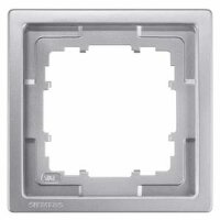 Siemens Rahmen 5TG1321-1 1fach 82x82mm platin-metallic