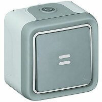 Legrand Wippschalter Kontroll 69712 1polig FR AP Plexo...